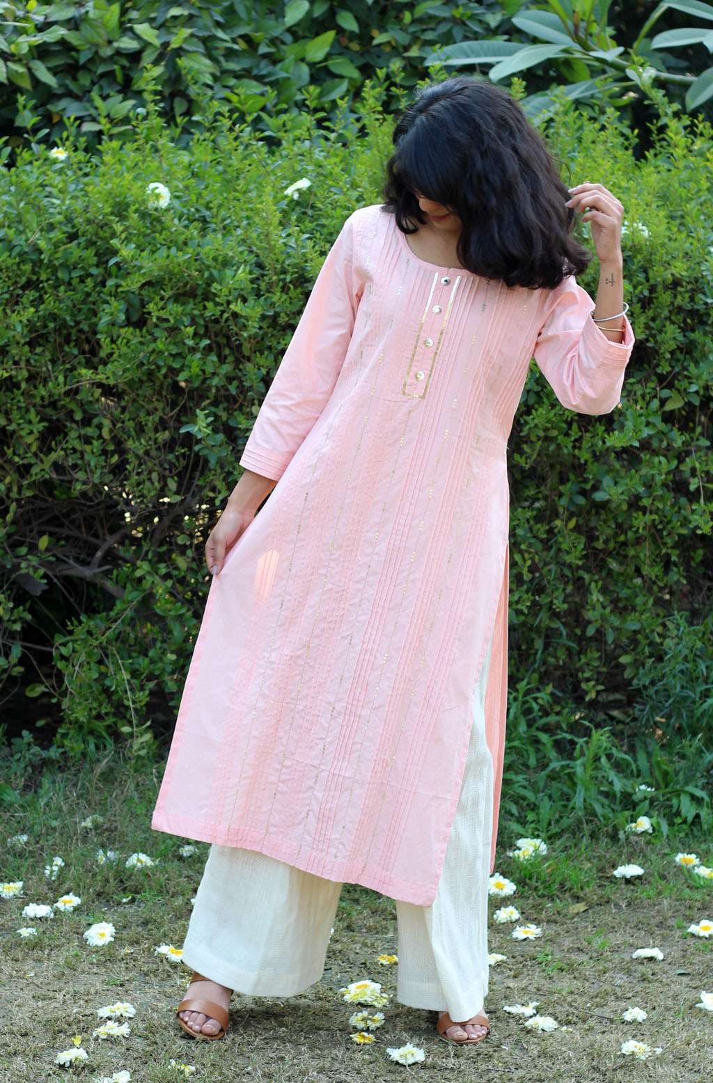 Peony Cotton Kurta