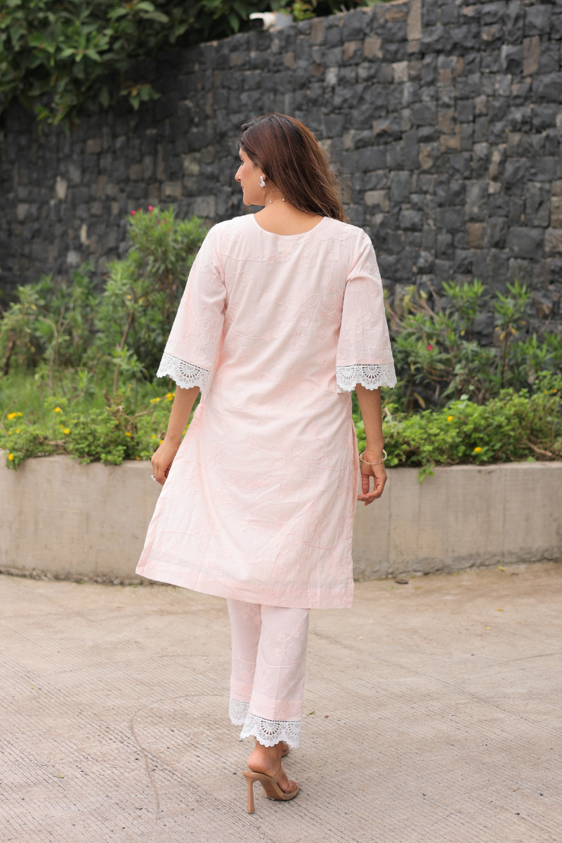 Rose blush pink co-ord set