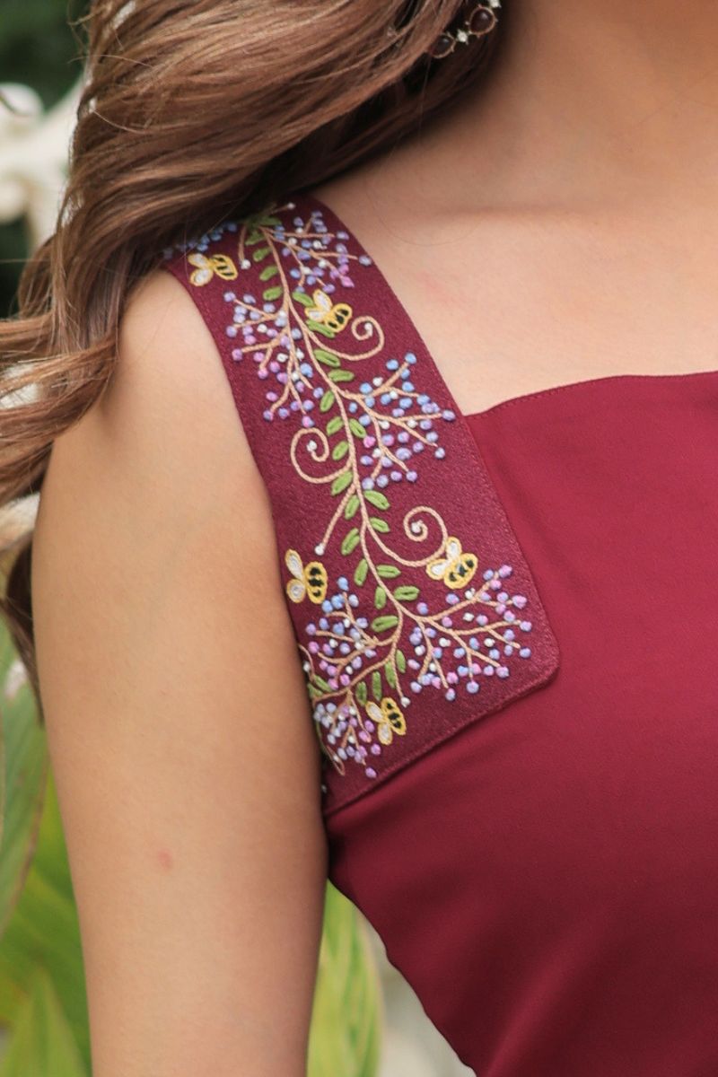 Enchanted Garden georgette dress