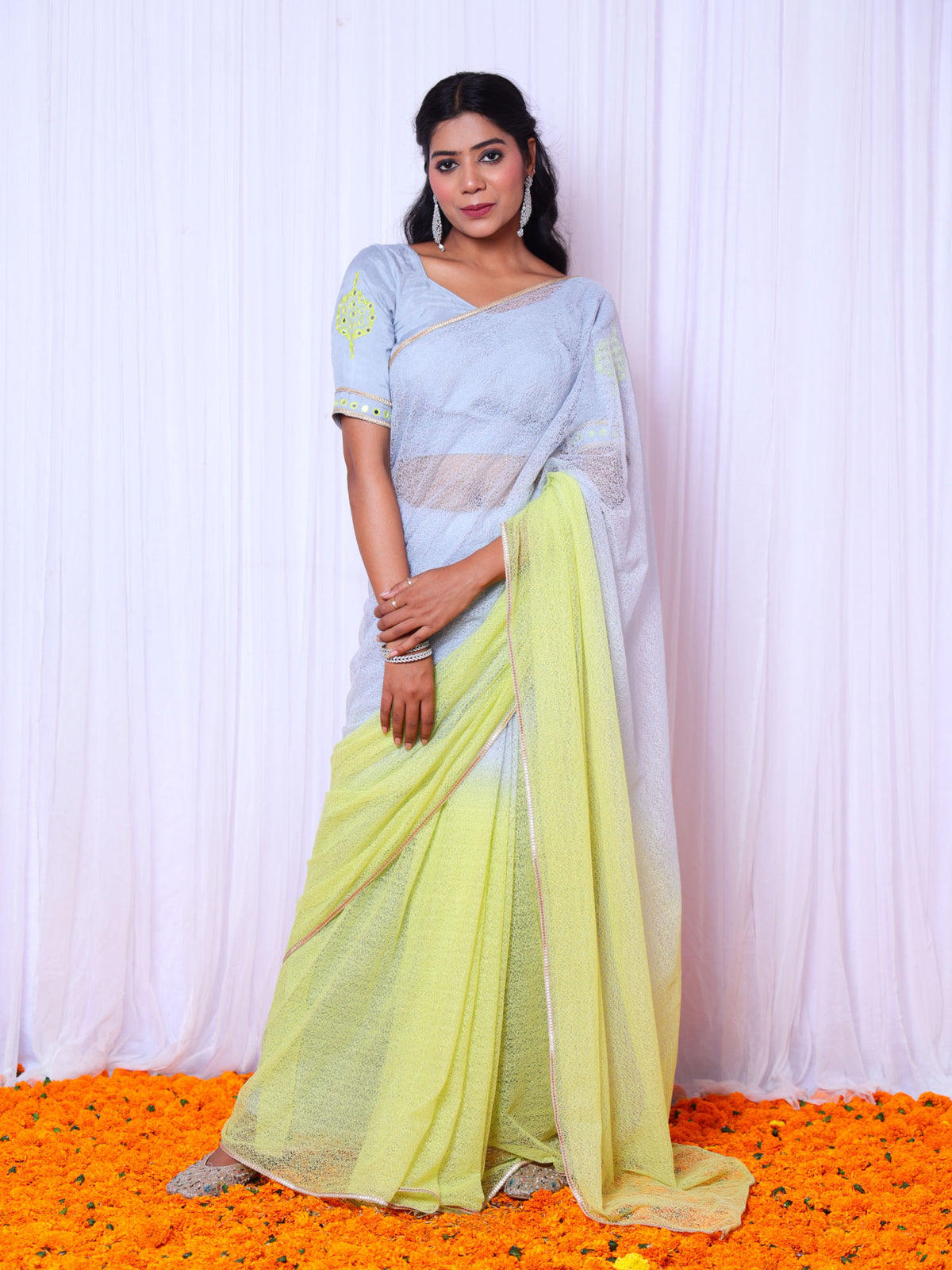 Sabarmati-  designer saree with blouse
