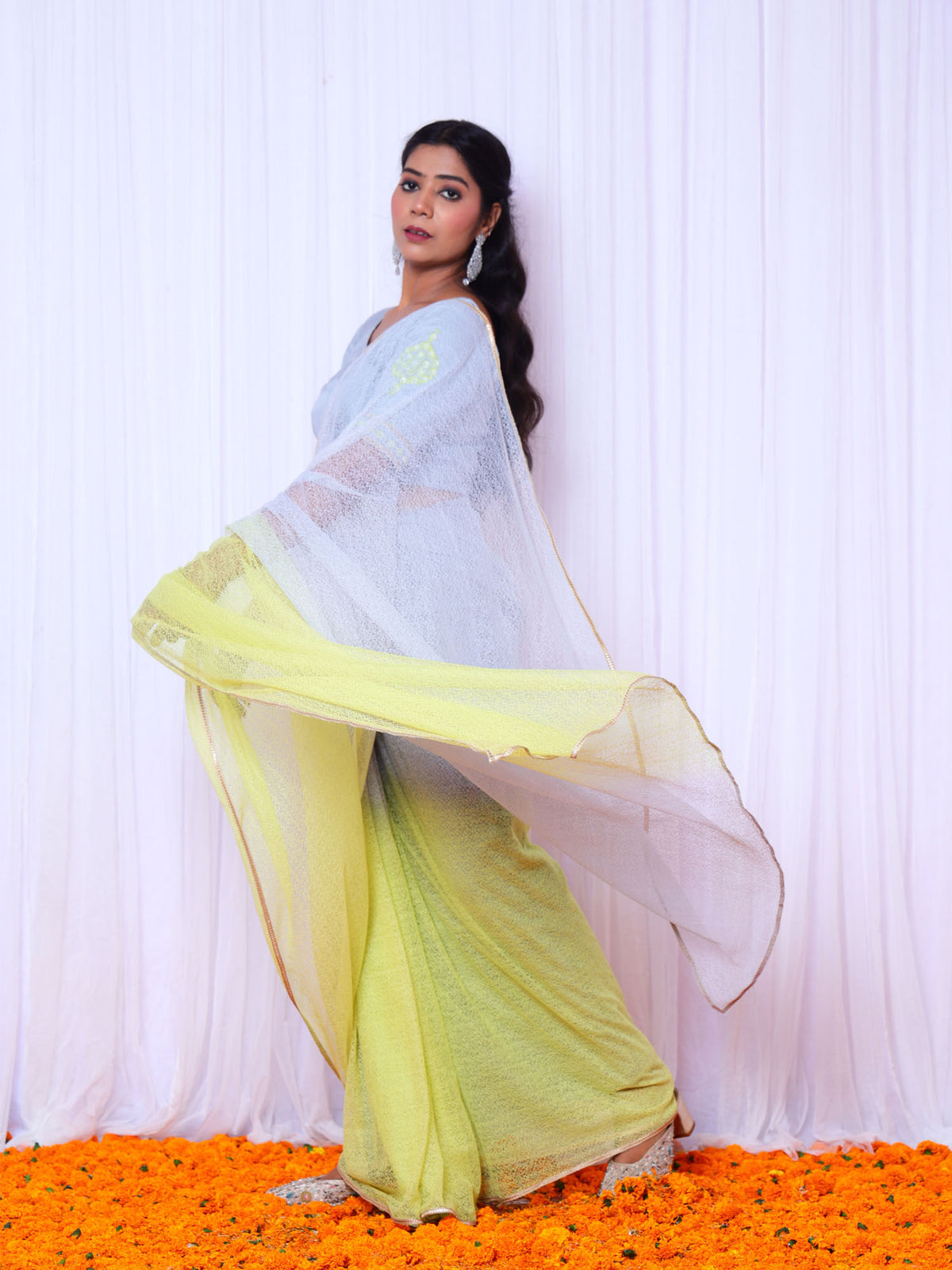 Sabarmati-  designer saree with blouse