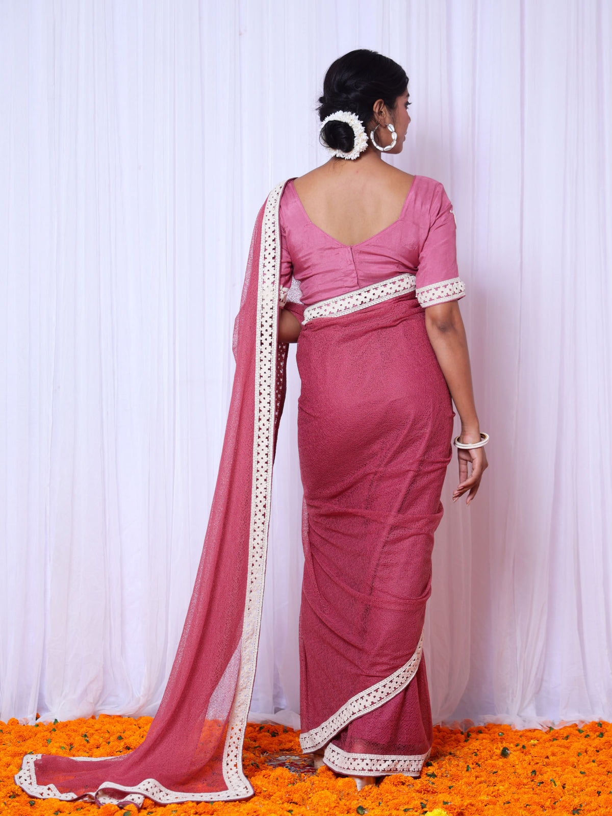 Alakananda -  designer saree with blouse