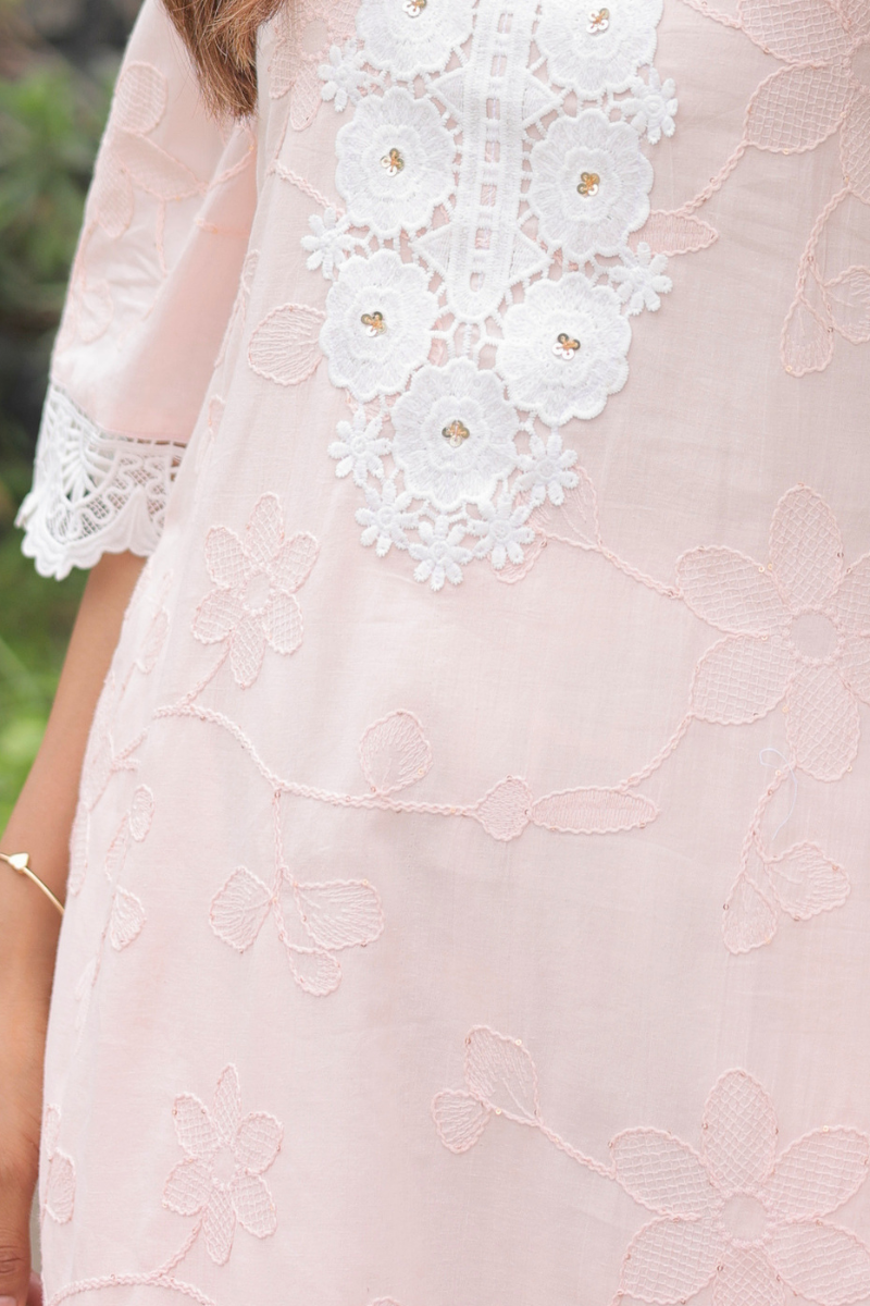 Rose blush pink co-ord set