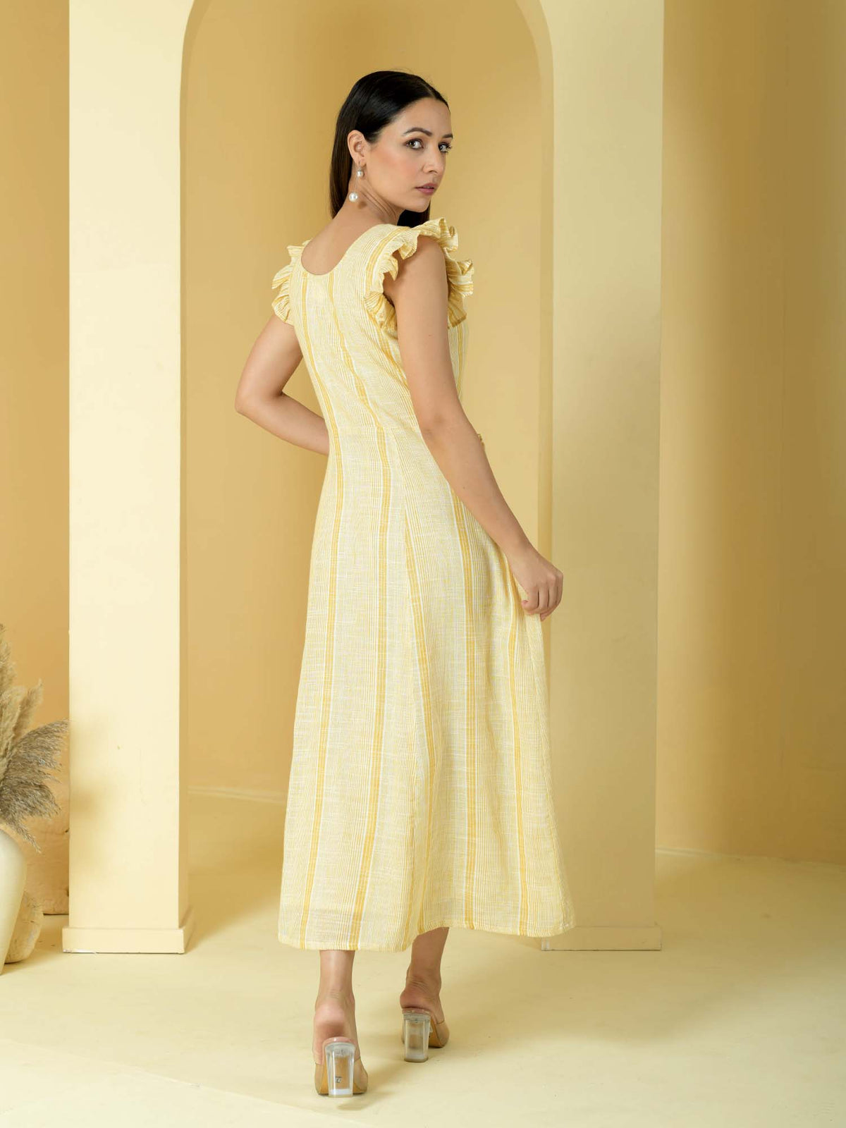 Marigold- cotton dress