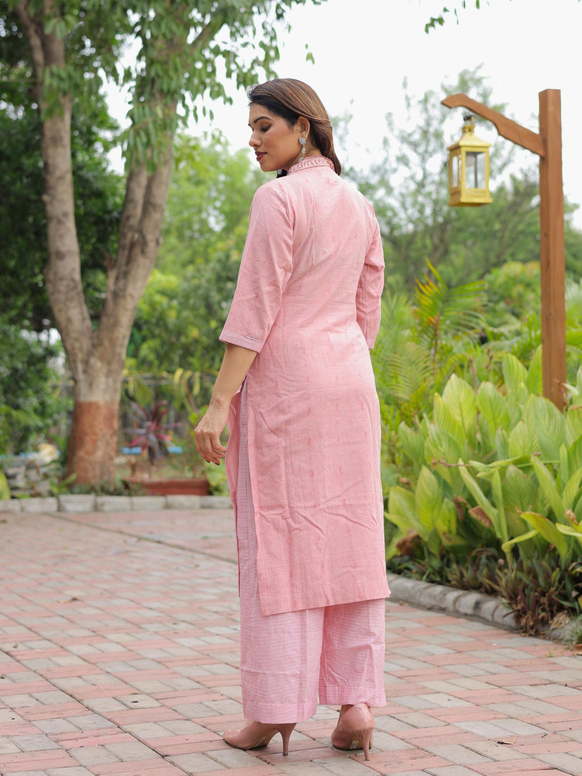 Pari cotton kurta pant set