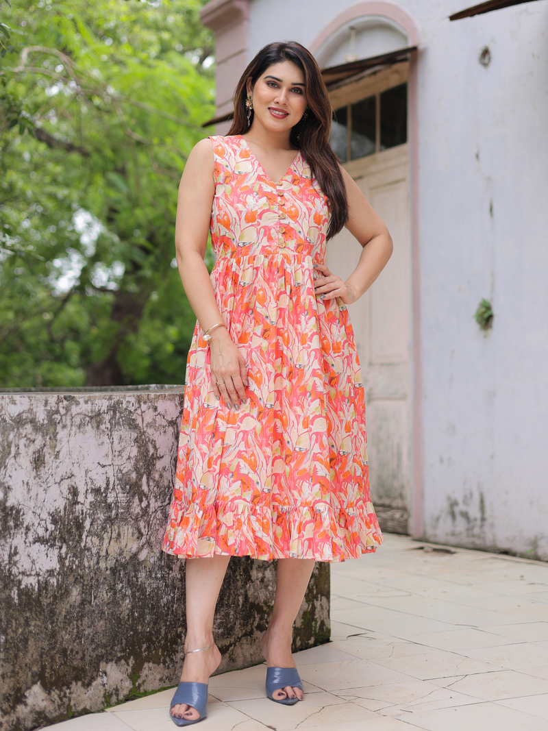 designer cotton dresses for ladies cotton dress green Buy Green Printed Cotton Dress