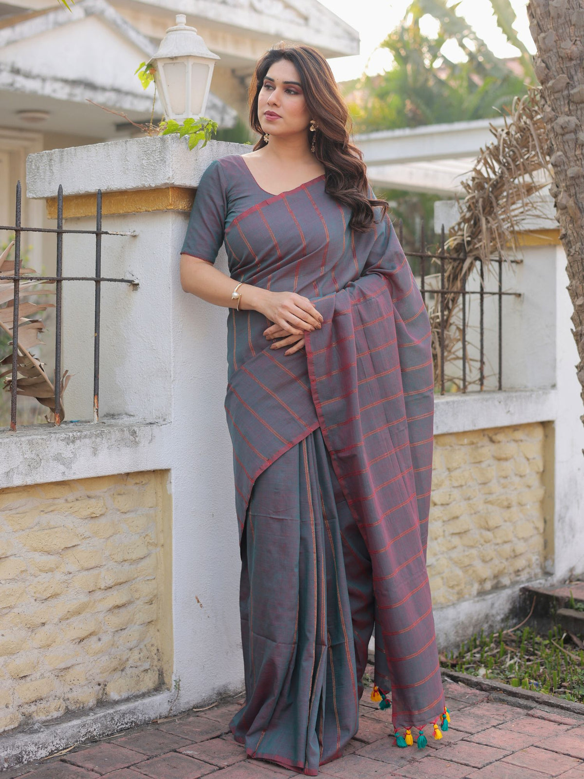 Dhoop Chaav Saree with blouse