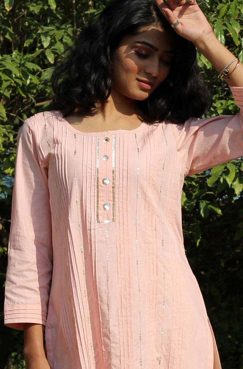 Peony Cotton Kurta