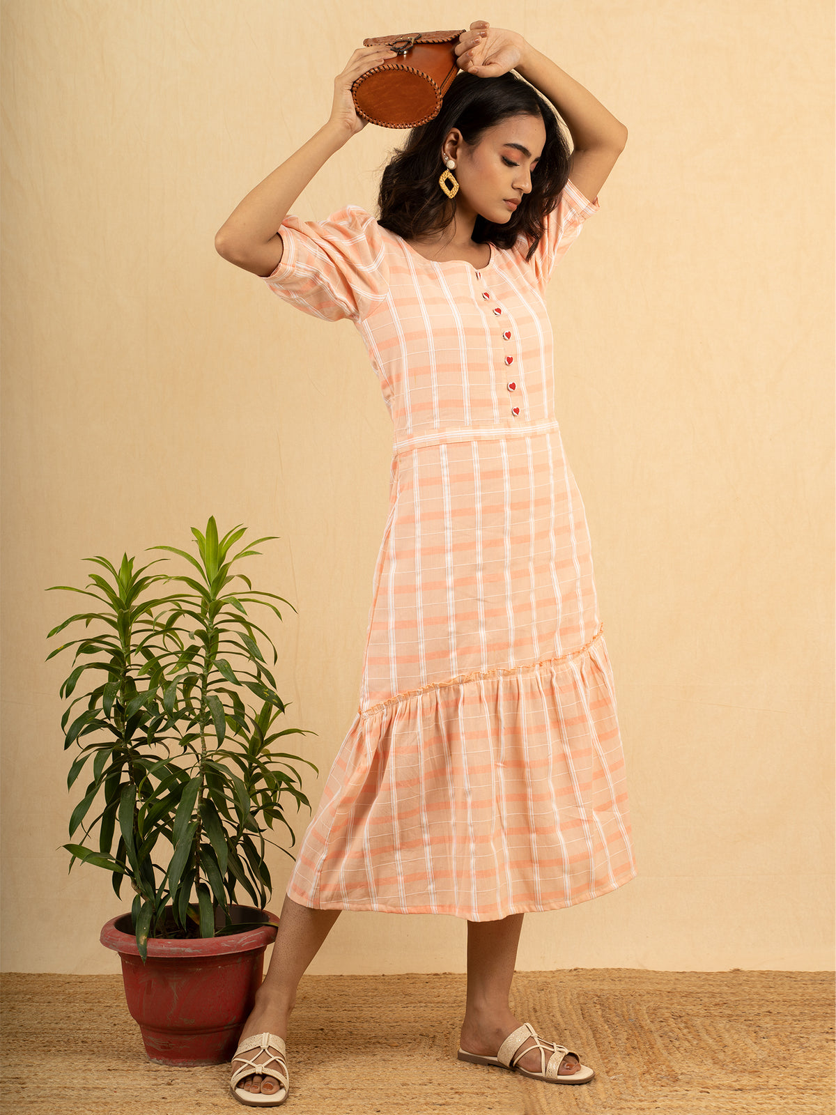 Love Birds- Casual Cotton Dress