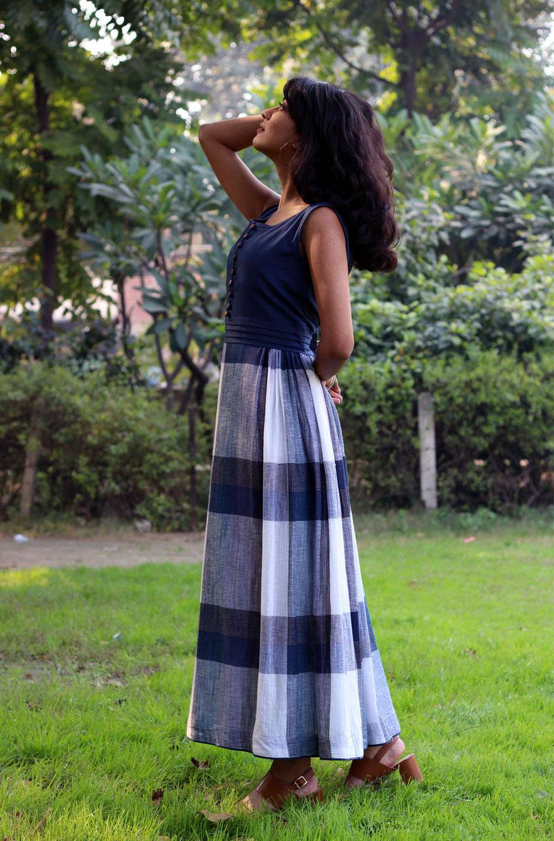 Aurora Cotton chambray Dress