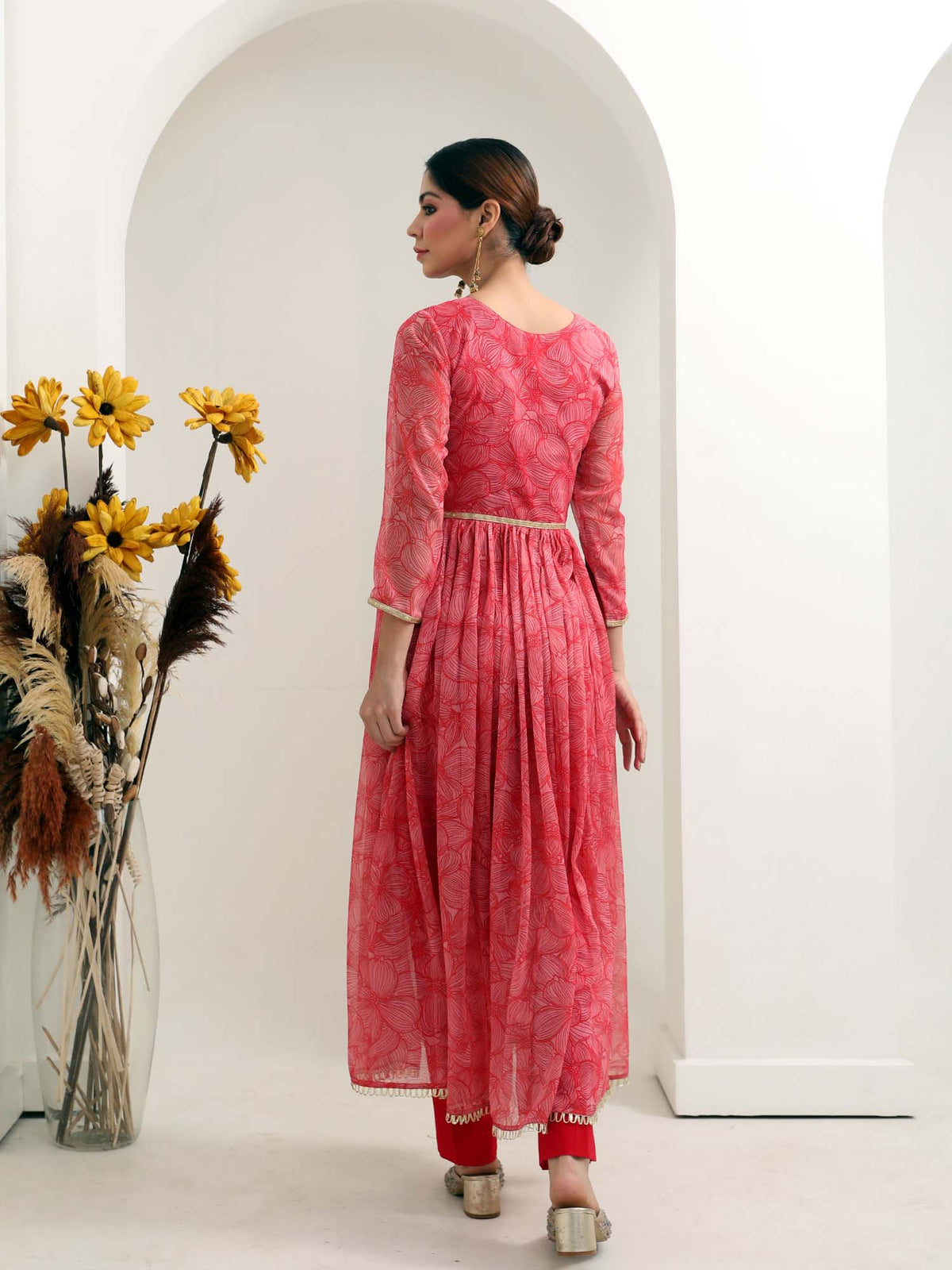 Gulab- Anarkali suit