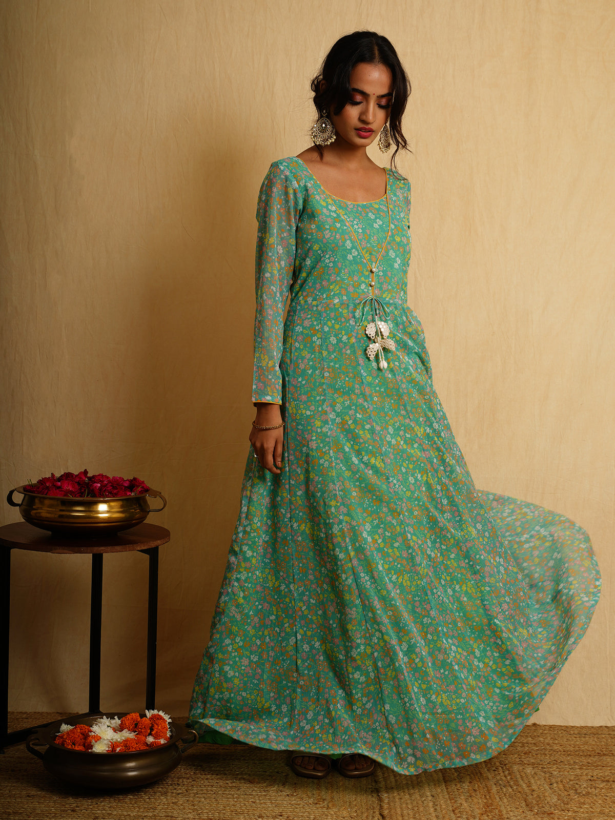 Vaani- Georgette Long Dress