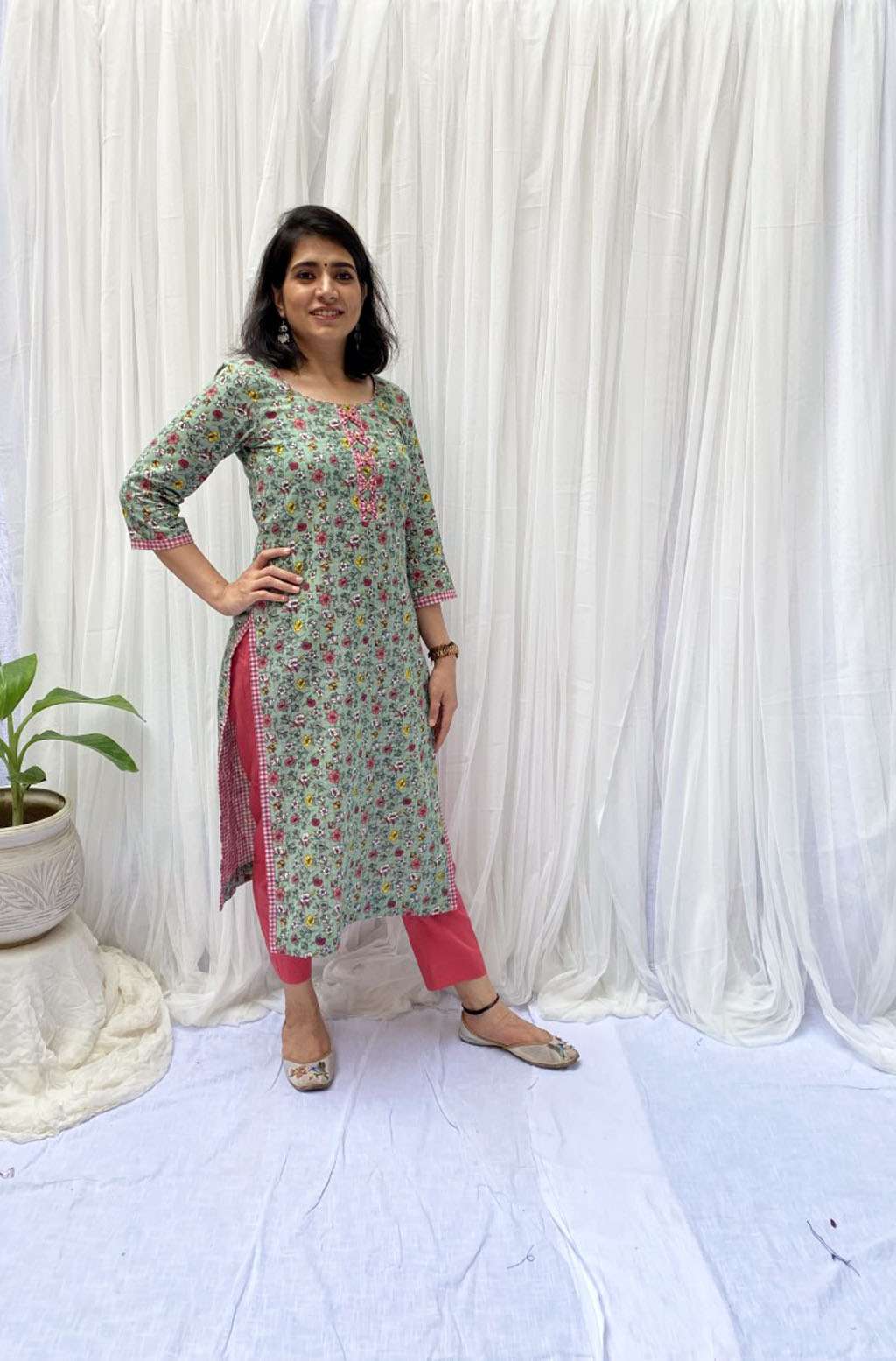 Arya floral printed kurta