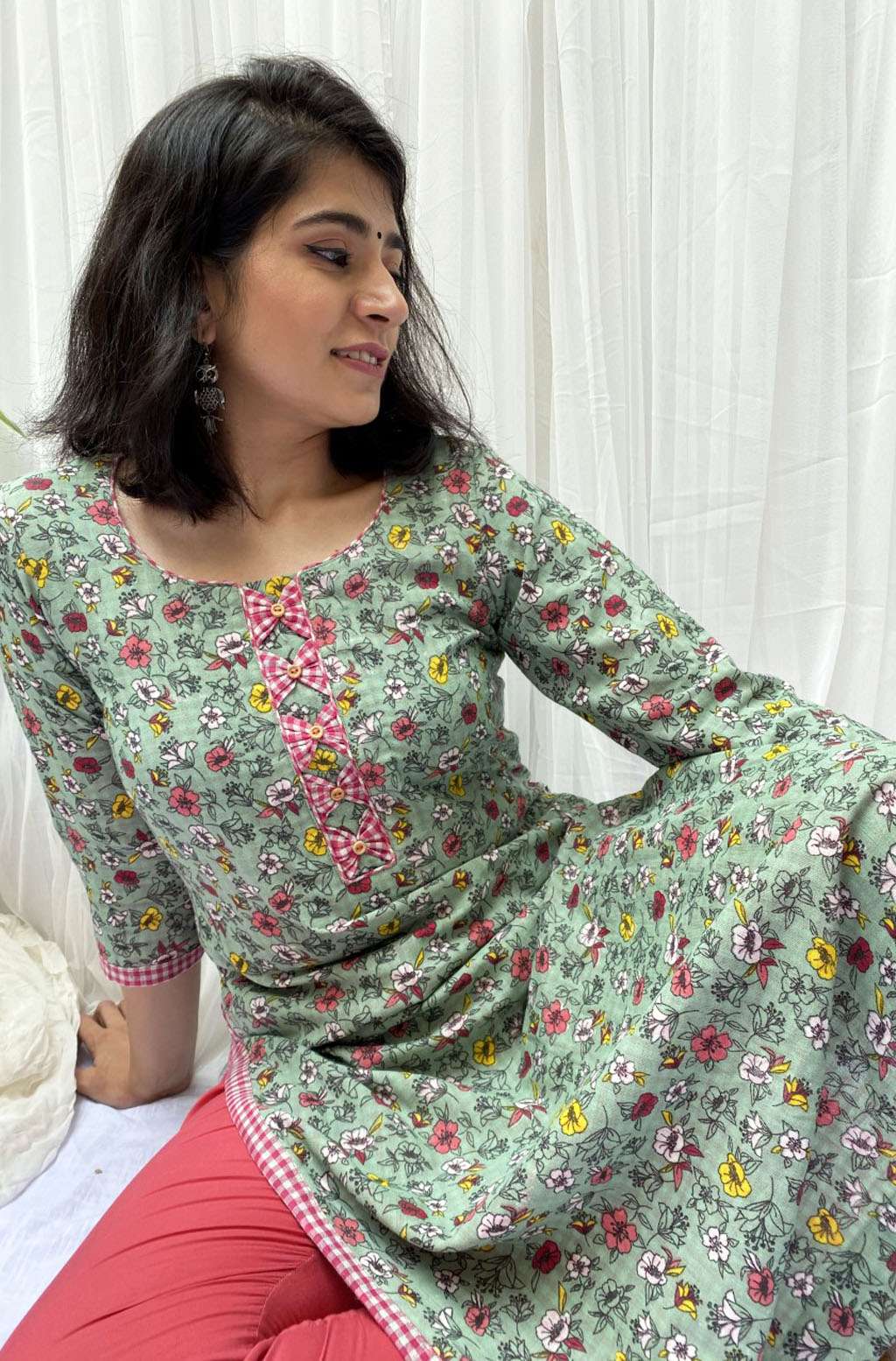 Arya floral printed kurta