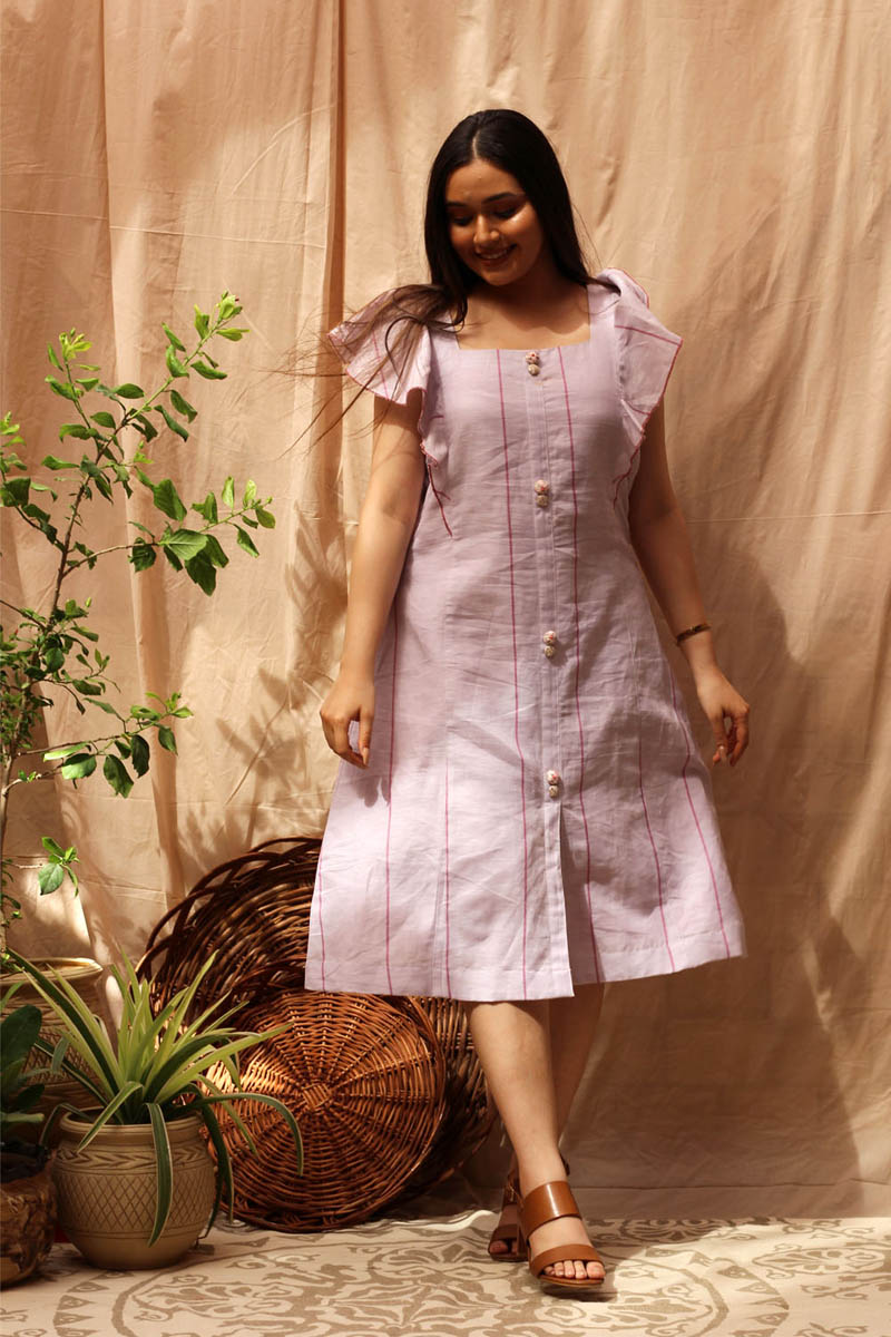 Twilight Lilac Short Dress