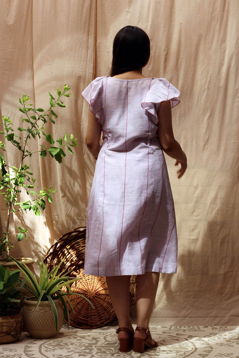 Twilight Lilac Short Dress